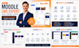 setup, install, customize, manage, fix any moodle lms, courses quizzes and users