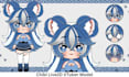 design and rig cute chibi vtuber model, anime vtuber commission for streaming