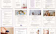 design pregnancy journal, baby memory book and keepsake workbook