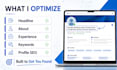 optimize and rewrite your professional linkedin profile