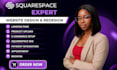 squarespace website design squarespace website redesign square website design