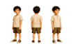illustrate character turnaround expression and pose sheets