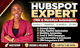 setup crm automation hubspot, pipedrive apollo io, zapier make and clay com