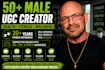 create 50 plus male ugc for health and wellness brands