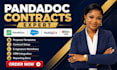 build pandadoc templates, proposals, contracts, and esignature workflows