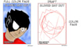 draw comics, make sketches, storyboards to finalized pages