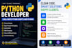 write python scripts and fix bugs