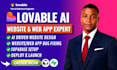 fix lovable ai website, lovable web app in 24hours, lovable dev saas mvp issues