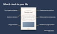 review your book interior for KDP and print readiness