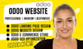 design develop and redesign your custom odoo website ecommerce as an odoo expert