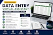 be your ai virtual assistant for data entry, web research and chatgpt tasks
