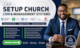 setup church crm planning center chms churchtrac breeze tithely realm pushpay