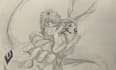 draw a custom character pencil sketch