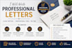 write professional request letters, application letters, and formal letters