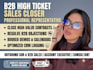 be your b2b sales representative and high ticket sales closer
