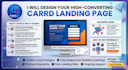create carrd landing page