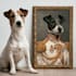 create a custom pet portrait, dog portrait cat portrait