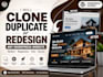 clone, duplicate or redesign any wordpress website