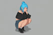 anime character an illustration and anime character