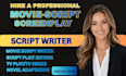 do movie script, screenplay, film script, or stage play
