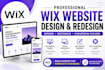 design wix website wix website redesign wix expert