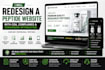 redesign a peptide website with coa, compliance, and conversion optimization