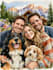 create a watercolor family portrait