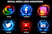 create a stunning professional logo animation for your brand
