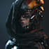 illustrate epic sci fi heroes and villains