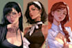 draw you anime portrait, avatar and illustration