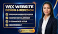 wix website design wix website redesign wix website development wix booking site