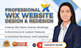 wix website design wix website redesign wix website development wix booking site