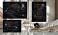 design a luxury wedding invitation  and elegant stationery