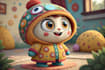 design a cartoon character