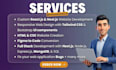 do react js website next js website website development full stack developer