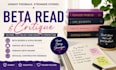 beta read critique novel, beta reader fantasy, alpha reader, romance beta reader