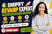 redesign revamp clone shopify store and build shopify ecommerce website