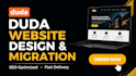 build duda website design, duda migration, duda seo with duda website builder