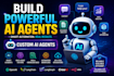 custom ai agents using openai, langgraph, crewai and n8n