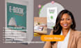design digital product mockup 3d book ecover bundle