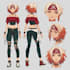make anime character design sheet