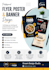 design professional canva flyers, posters and banners