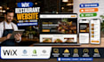 build wix restaurant online ordering menu page layout error website audit fix