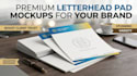 design receipt book, memo pad and invoice book layout