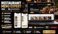setup wix squarespace restaurant menus data entry grubhub uber eats integration