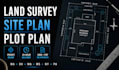 draw land survey, plot plan, site plan survey drafting for wa, oh, ma, ms permit