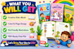 create a creative and colorful kids e book