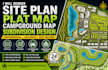 render site plan, plat map, campground map, subdivision design in 24hrs