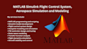 matlab simulink flight control system, aerospace simulation and modeling