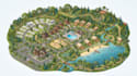 do illustrated campground, campsite,  rv park and glamping maps